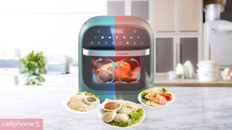 Nồi chiên không dầu Roler có chất lượng ra sao?