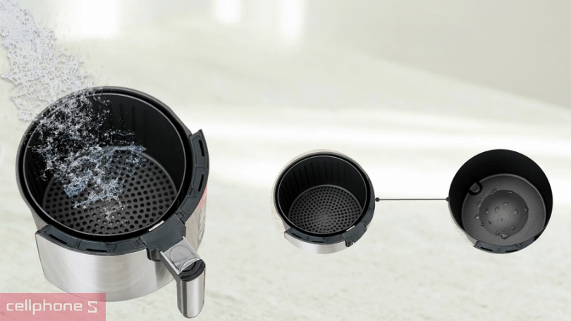 Nồi chiên không dầu Sharp KF-A42MV-ST 4.2L - dung tích lớn, tối ưu công dụng