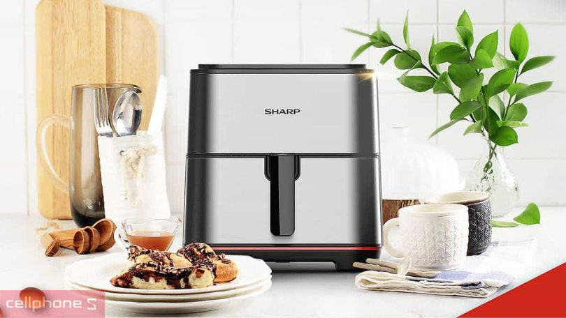 Nồi chiên không dầu Sharp 5 lít KF-AF50EV-ST