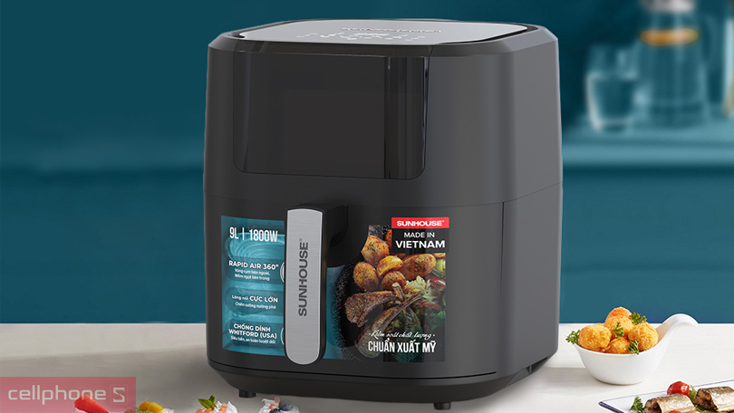 Nồi chiên không dầu Sunhouse SHD4082 9L