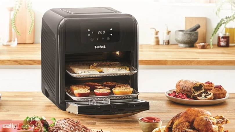 Dung tích nồi chiên không dầu Tefal 9 trong 1 Easy Fry Oven Grill FW50 11L