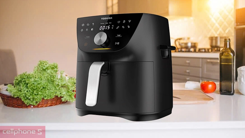 Công suất, tính năng và dung tích nồi chiên không dầu Toshiba AF-74CS1SRVN(H) 7.4 lít