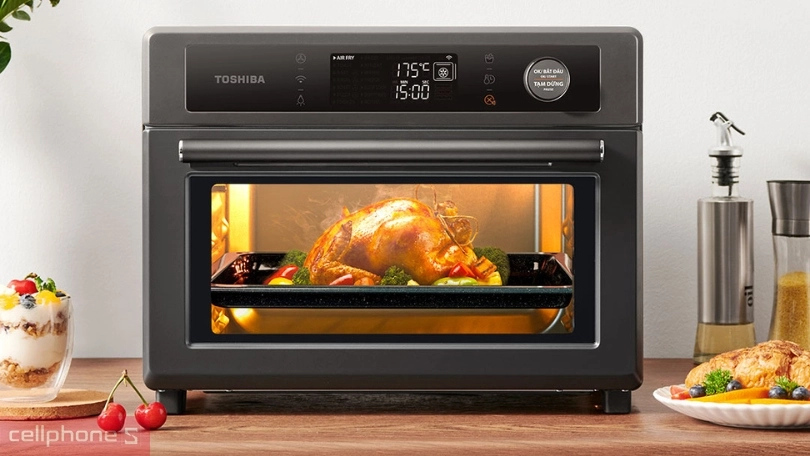 Dung tích nồi chiên không dầu Toshiba TL2-SAC25GZC(GR) 25 lít
