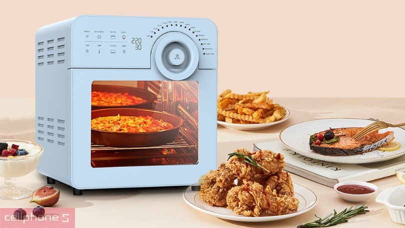 Nồi chiên không dầu Unie - thương hiệu Việt Nam, thiết kế hiện đại, giá cả hợp lý