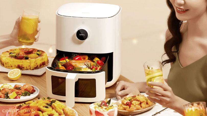 Nồi chiên không dầu Xiaomi Smart Air Fryer lựa chọn thông minh, tiện ích