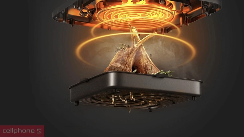 Nồi chiên không dầu Xiaomi Smart Air Fryer 6.5 lít – Dung tích lớn, tính năng thông minh