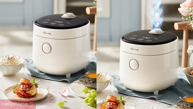Nồi cơm điện Bear DFB C16K1 - Thiết kế trang nhã