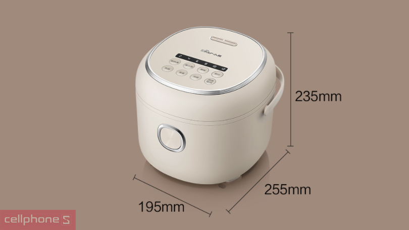 Thiết kế nồi cơm điện Bear 2 lít DFB-P20H1