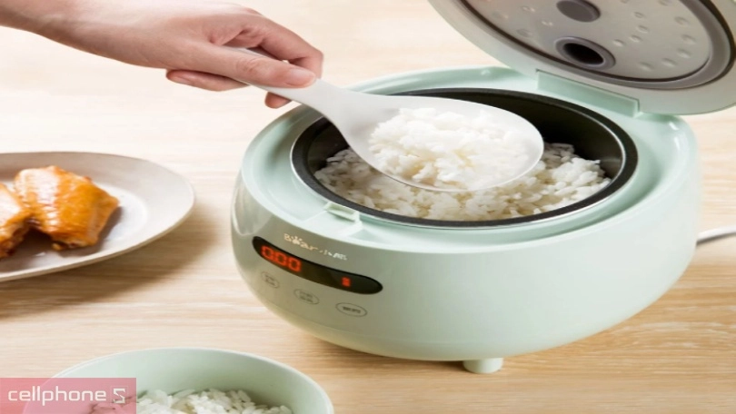 Chọn mua nồi cơm Bear theo dung tích 