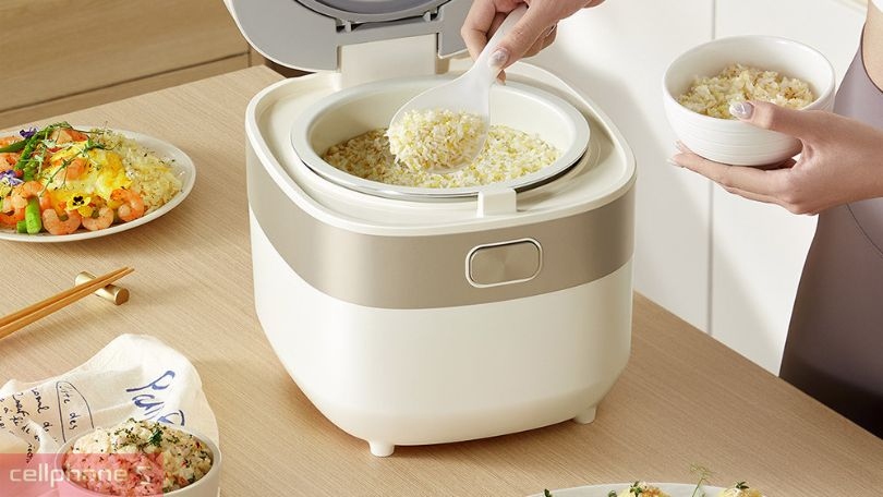 Điều khiển và hẹn giờ nồi cơm điện Bear 4 lít DFB-D40N1