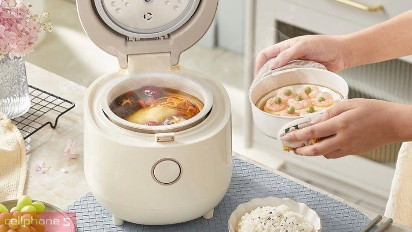 Hướng dẫn sử dụng nồi cơm điện Bear DFB-C40K6