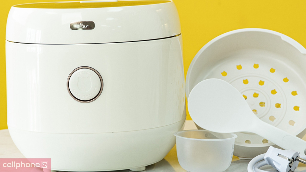Thiết kế, chất liệu nồi cơm điện Bear SB-NC30B
