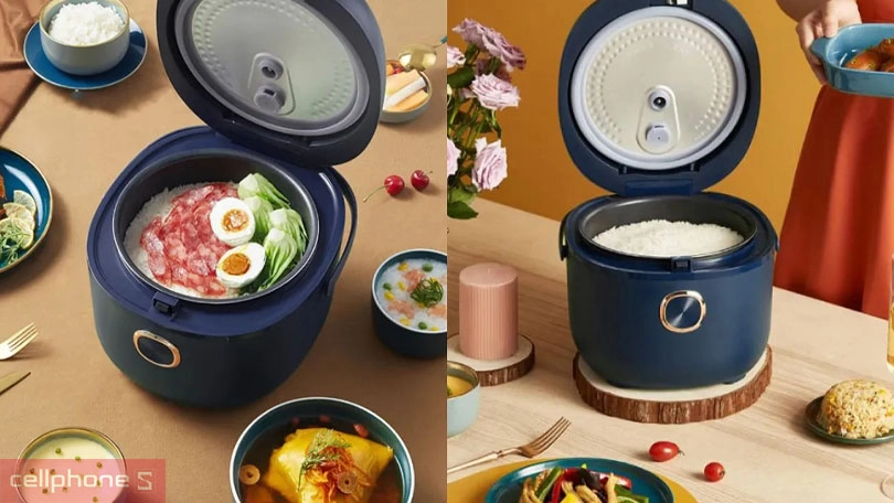 Công suất, chế độ nấu của nồi cơm điện mini Bear 2 lít DFB-P20N5