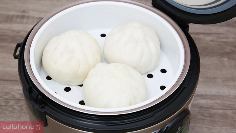 Công nghệ nấu chín trên nồi cơm Bluestone siêu bền