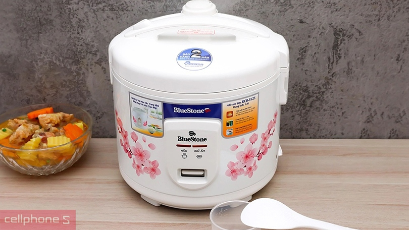 Nồi cơm Bluestone nắp gài