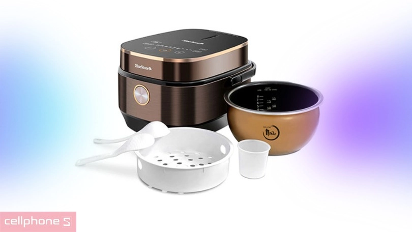 Nồi cơm điện Bluestone mini dưới 1 lít dùng bền nên mua