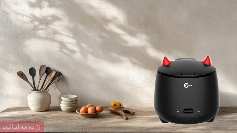 Nồi cơm điện Coclear CR6901 – Nấu cơm nhanh, nhỏ gọn tiện nghi 