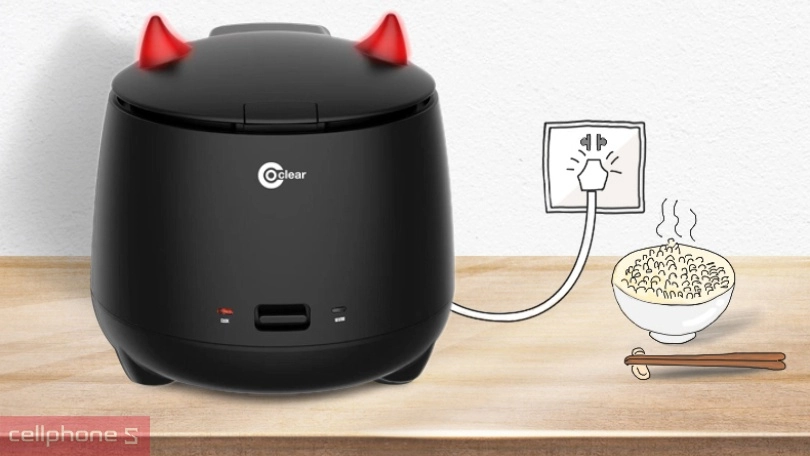 Công nghệ gia nhiệt, cơm chín đều