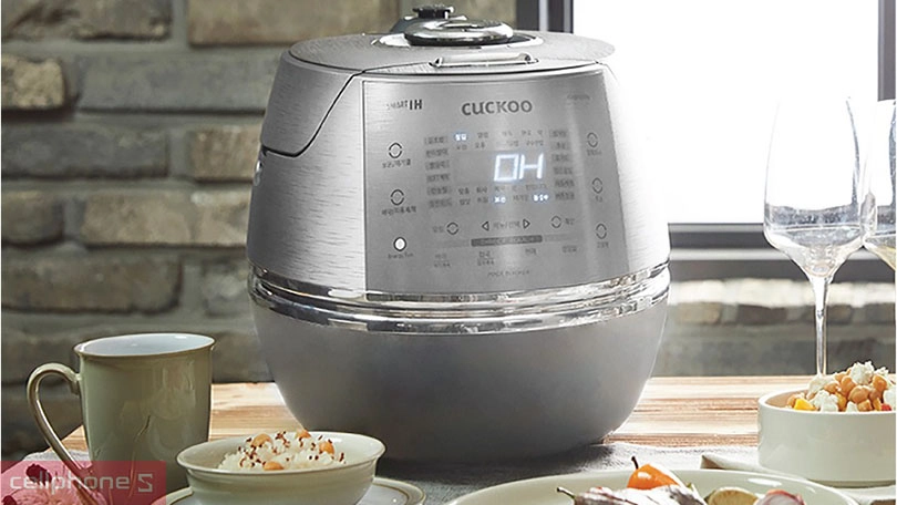 Nồi cơm điện Cao tần áp suất Cuckoo CRP-CHSS1009FN 1.8L - Đa dạng chế độ nấu