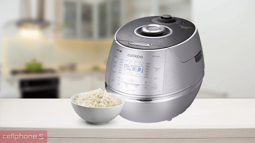 Nồi cơm điện Cao tần áp suất Cuckoo CRP-CHSS1009FN 1.8L - Đa dạng chế độ nấu