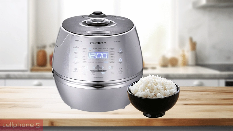 Nồi cơm điện Cao tần áp suất Cuckoo CRP-CHSS1009FN 1.8L - Đa dạng chế độ nấu