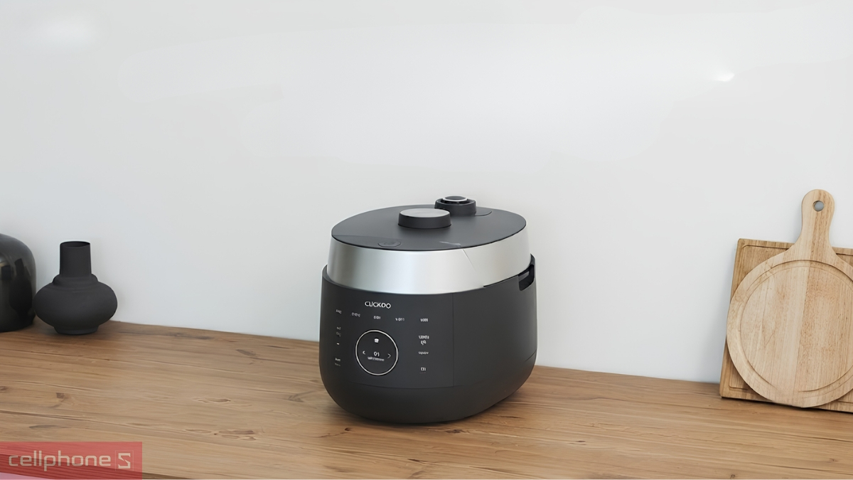 Nồi cơm điện Cuckoo CRP-LHTR0609F ứng dụng công nghệ áp suất cao tần IH