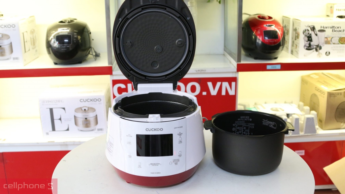 Nồi cơm điện áp suất Cuckoo CRP-PK1000S 1.8L công suất 1150W