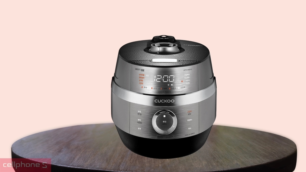 Nồi cơm điện Cuckoo công nghệ áp suất nấu gạo lứt và gạo GABA