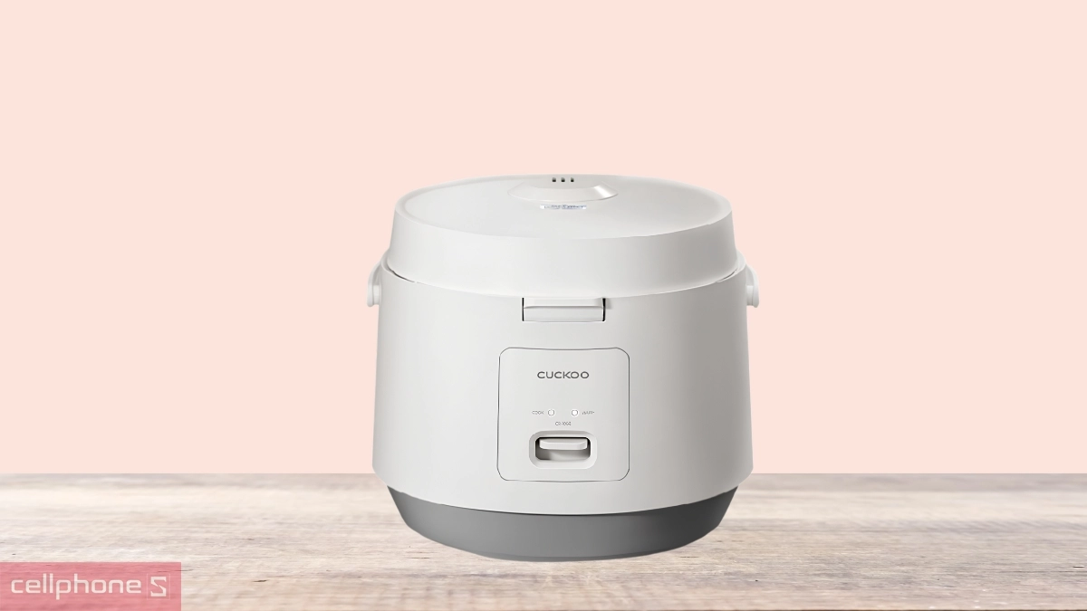 Nồi cơm điện Cuckoo Fuzzy Logic giúp cơm ngon khi đong nước chưa chuẩn