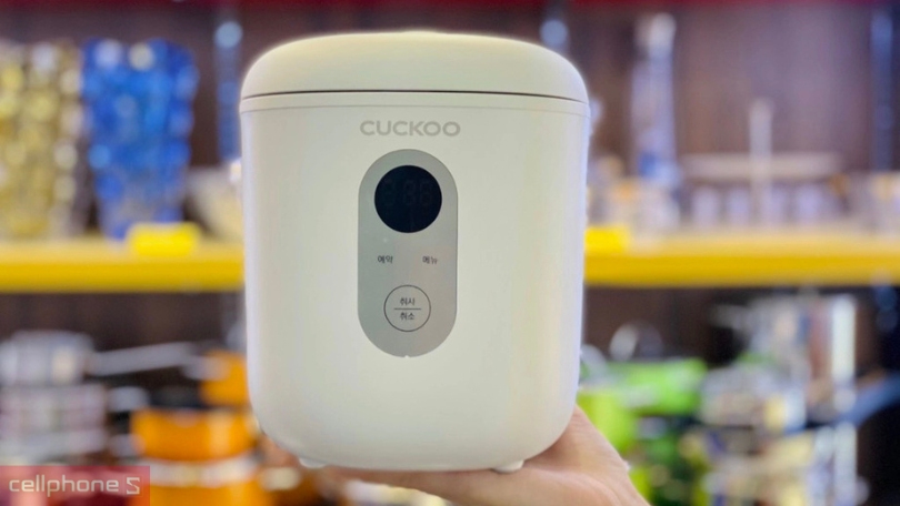 Nồi cơm điện mini Cuckoo CR-0255MW 0.36L - Công nghệ nấu cơm chất lượng