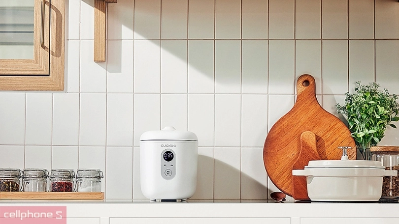 Nồi cơm điện mini Cuckoo CR-0255MW 0.36L - Công nghệ nấu cơm chất lượng