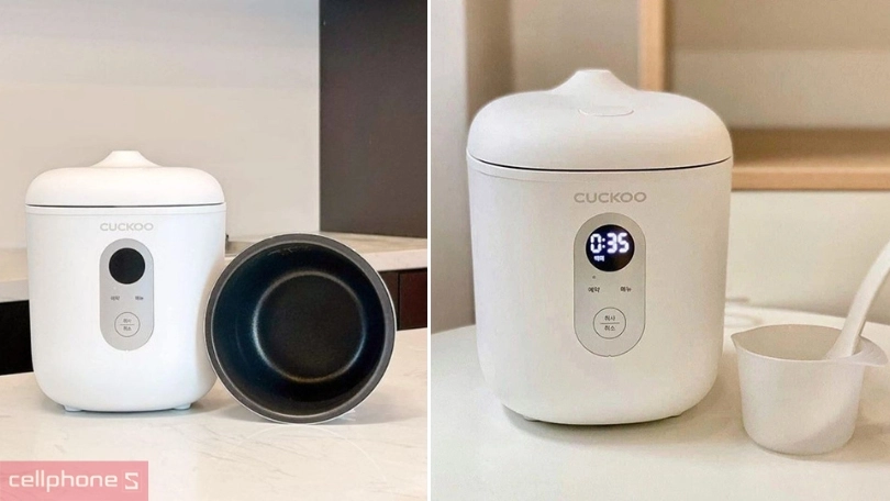 Hướng dẫn sử dụng nồi cơm điện mini Cuckoo CR-0255MW 0.36L