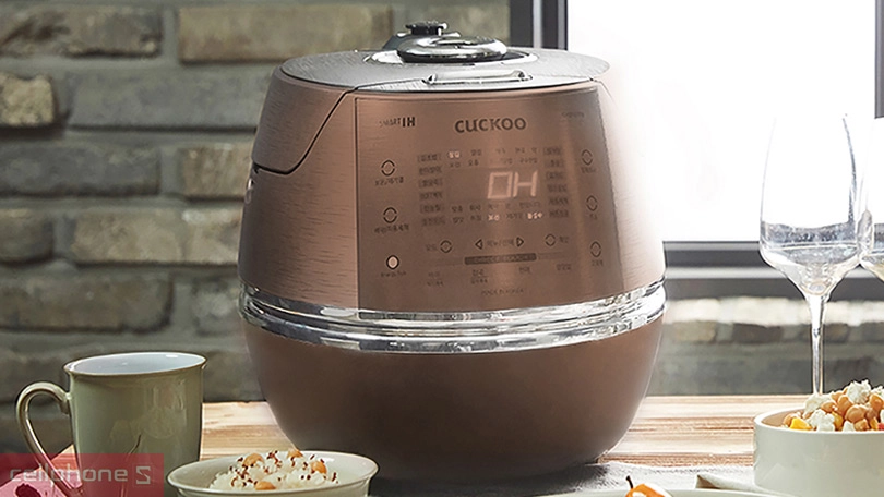 Dung tích và các chế độ nấu của nồi cơm điện tử áp suất cao tần Cuckoo CRP-CHSS1009FN/DBVNCV 1.8 lít