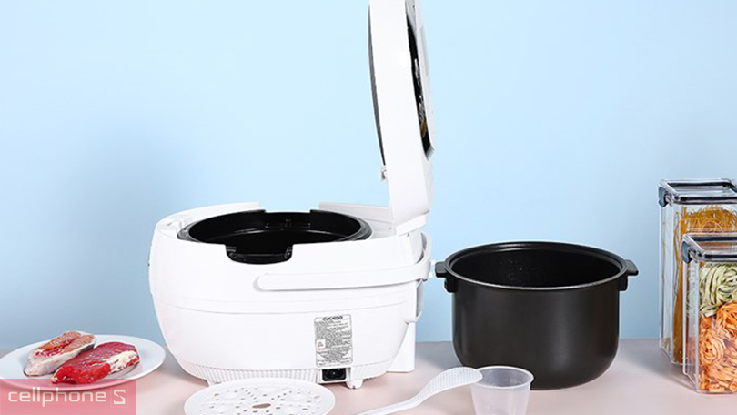 Nồi cơm điện tử Cuckoo 1.8 lít CR-1020F - Sản phẩm gia dụng bếp hoàn hảo cho bữa ăn gia đình