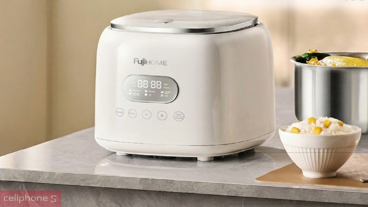 Công suất nồi cơm điện FujiHome Inox LowSugar RC10ALS