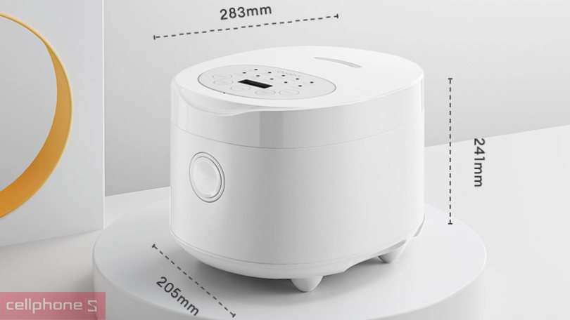 Thiết kế nồi cơm điện Gaabor 1.2 lít GR-S30