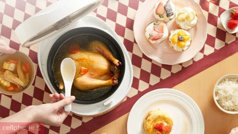 Hướng dẫn sử dụng nồi cơm điện Gaabor 1.2 lít GR-S30