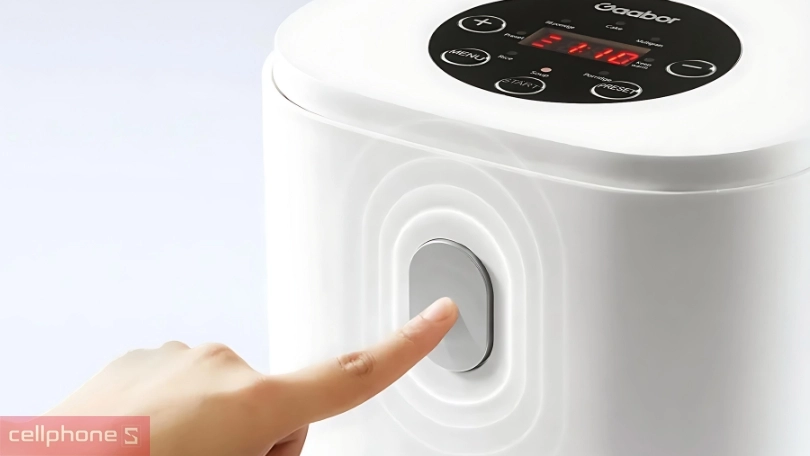 Nồi cơm điện Gaabor 1 lít GR-S25D: làm nóng đa chiều, cực nhiều tiện ích