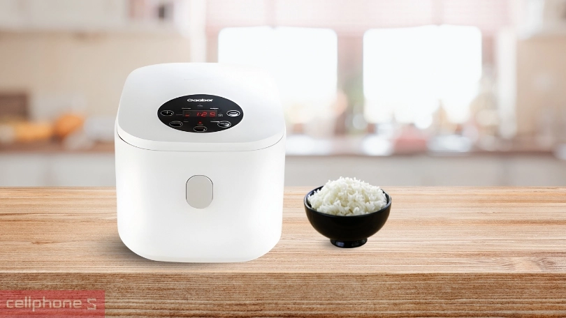Nồi cơm điện Gaabor 1 lít GR-S25D: làm nóng đa chiều, cực nhiều tiện ích