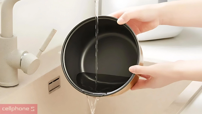 Hướng dẫn sử dụng khay hấp trên nồi Gaabor 1 lít GR-S25D