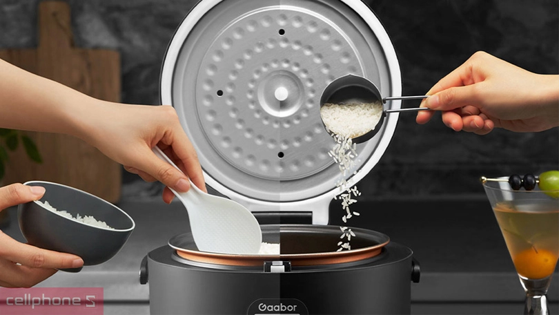 Công suất, chế độ nấu của nồi cơm điện Gaabor 3 lít GR-S30A