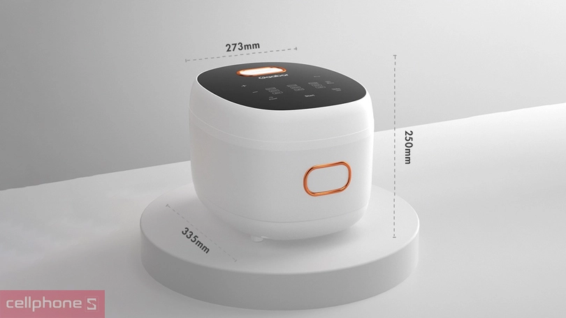 Thiết kế nồi cơm điện GAABOR 3 lít GR-S30B01