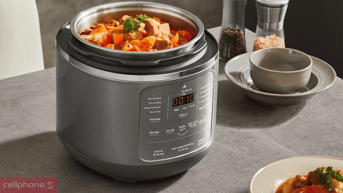 Joyoung JHPC-5100 1.8L được trang bị màn hình cảm ứng