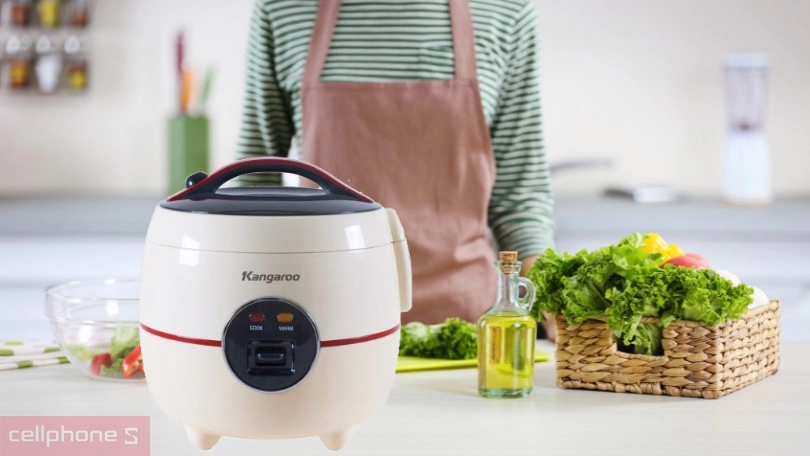 Công suất nồi cơm điện nắp gài Kangaroo KG823 1.2L