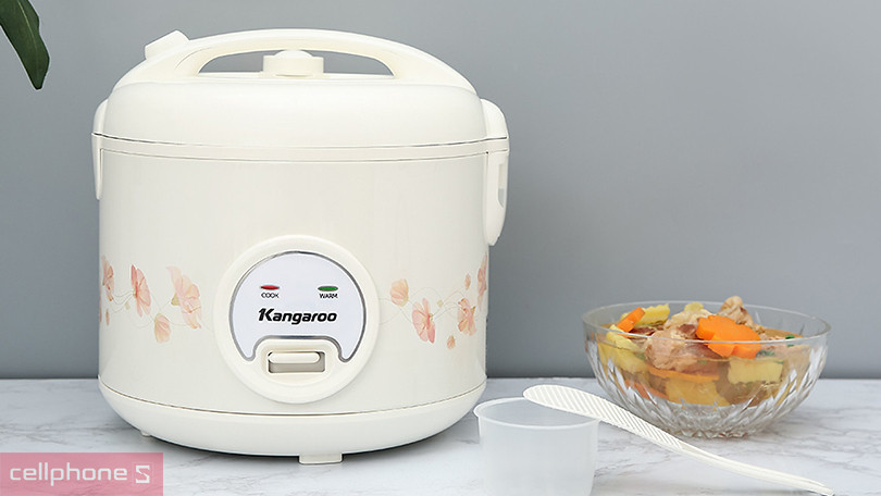 Nồi cơm điện nắp gài Kangaroo KG18RC3 1.8L