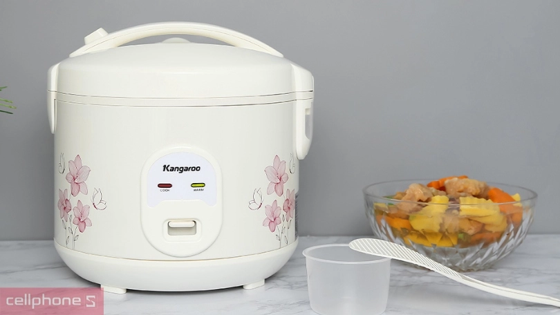 Vì sao nên mua nồi cơm điện nắp gài Kangaroo KG18RC3 1.8L