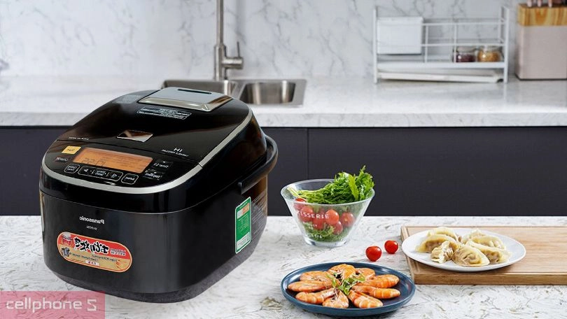 Nồi cơm điện cao tần Panasonic 1.8 lít SR-PX184K - Lòng nồi cao cấp, bền bỉ