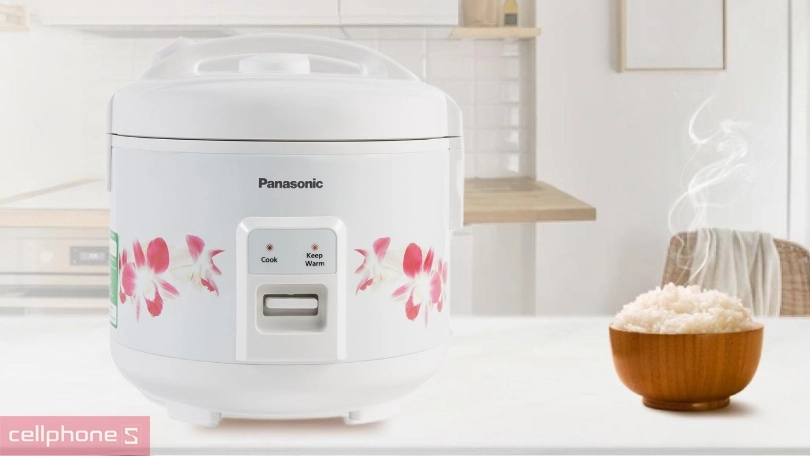 Công suất, chế độ nấu của nồi cơm điện nắp gài Panasonic SR-MVN10FRAX 1L