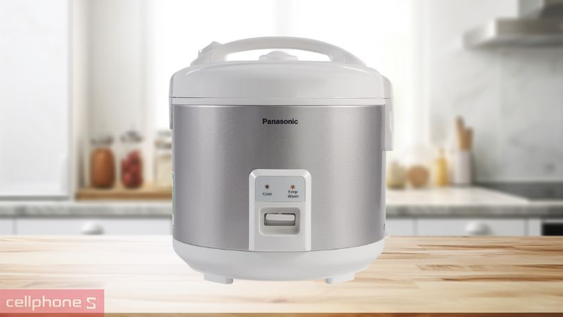 Thiết kế nồi cơm điện nắp gài Panasonic SR-MVN18LRAX 1.8L