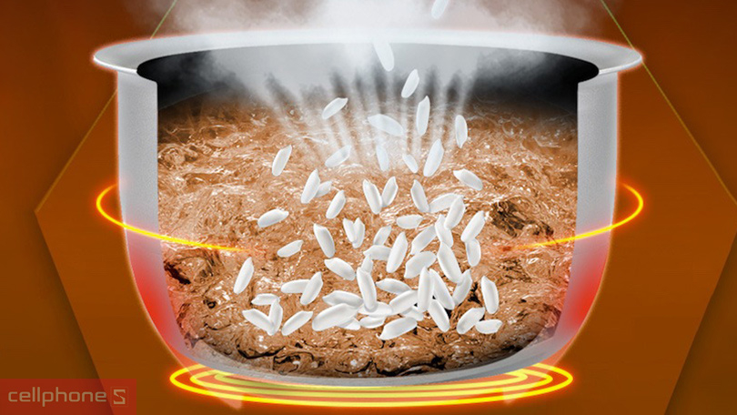 Công suất nồi cơm điện nắp gài Panasonic SR-MVQ18FRAX 1.8l